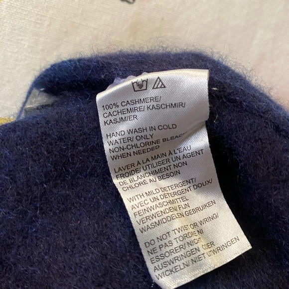 Lord & Taylor L 100% Cashmere Sweater hand dyed in T.O. by Courage My Love - Picture 6 of 7